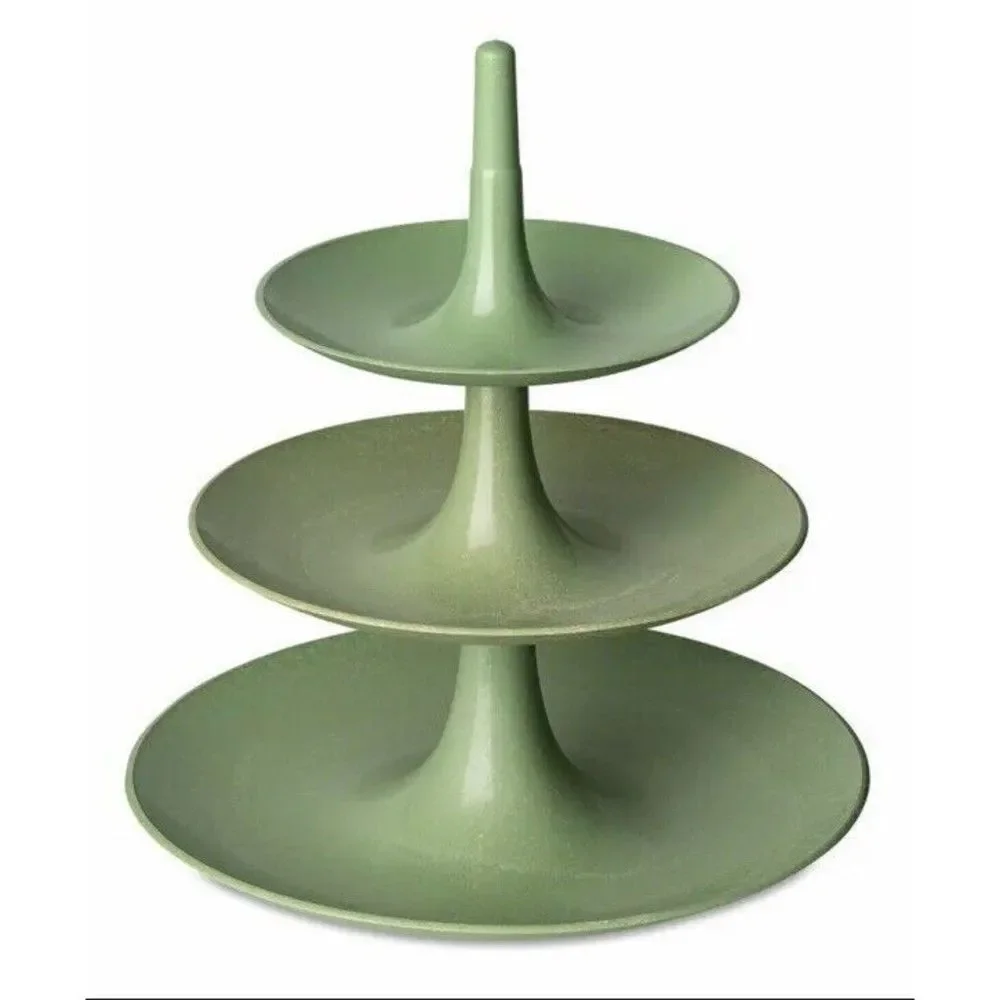 Koziol Etagere Babell Three Tier Serving Stand, Plastic, Preowned